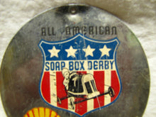 Load image into Gallery viewer, Orig RARE1948 All American SOAP BOX DERBY Shell Sponsered Best Design Car Award
