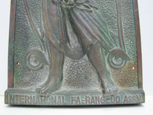 Load image into Gallery viewer, 1ST ANNUAL OPEN INTERNATIONAL MARTIAL ARTS CHAMPIONSHIP FA-RANG-DO Bronze Plaque
