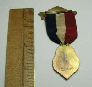 1912 ATLANTIC FLEET NYC Mayor's Citizens Committee Pin Medallion NEW YORK D&C