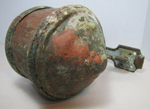 Load image into Gallery viewer, Antique Oil Lamp Wall Mount Bracket unique early bronze copper ornate detailing
