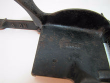 Load image into Gallery viewer, Antique Cast Iron Tobacco Cutter No 0 (zero) smaller hard to find w advertising
