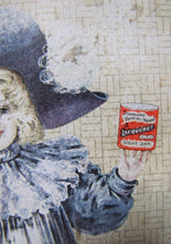 Load image into Gallery viewer, LACQUERET STANDARD VARNISH WORKS Antique Self Framed Tin Sign CHAS SHONK CHICAGO
