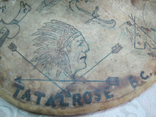 Load image into Gallery viewer, Folk Art Petrified Mushroom - 1939 Tatalrose British Columbia indian chief wahoo
