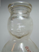 Load image into Gallery viewer, Old Wood&#39;s Dairy Milk Bottle Petersburg Hopwell Va glass baby faces figural
