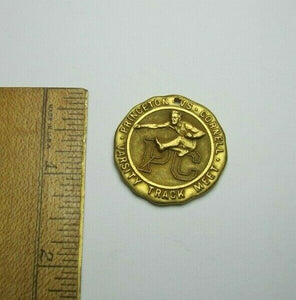 PRINCETON VS CORNELL TRACK MEET Antique Sports Award Medallion Dieges & Clust