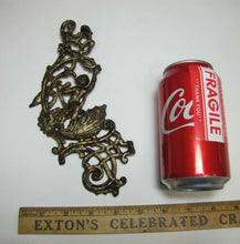 Load image into Gallery viewer, Antique Cherub Spear Swan Clamshell Figural Cast Iron Architetural Hardware
