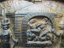 Load image into Gallery viewer, HERRING&#39;S FIREPROOF SAFE p1852 NEW YORK Antique Bronze Safe Plaque Sign Ornate
