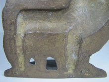 Load image into Gallery viewer, PEKINGESE Old Figural Dog Bronze Brass Doorstop Bookend Decorative Art Statue
