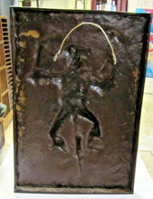 Load image into Gallery viewer, J SEGURA CIRCUS CARNIVAL CLOWN ON A UNICYCLE Fiberglass High Relief Artwork
