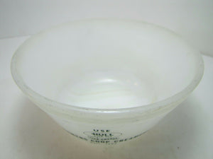 HULL ICE CREAM FARMERS COOP CREAMERY Old Ad Bowl IOWA F Mark Heat Proof USA