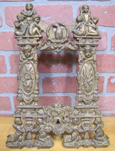 Load image into Gallery viewer, 1880s Victorian CHERUB PUTTI SPREAD WINGED EAGLE Antique Decorative Arts Frame
