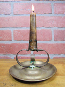 Pat Aug 16 1887 JENKINS BROOKLYN NY Chamberstick Antique 19c Patent Candlestick