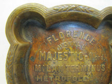Load image into Gallery viewer, FLORENCE HOTELS MAJESTIC MILAN TERMINUS METROPOLE Orig Art Deco Ad Ashtray Tray
