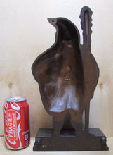 Load image into Gallery viewer, BRADLEY &amp; HUBBARD Cast Iron WARRIOR GNOME ELF MAN KRAMPUS Antique Doorstop B&amp;H
