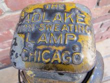 Load image into Gallery viewer, Antique PENNSYLVANIA RAILROAD ADLAKE CHICAGO Oil Lantern w Burner PRR lamp
