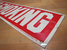 Load image into Gallery viewer, NO SMOKING Old Sign SCHWARTZ Bros PHILADELPHIA PA Embossed Tin Advertising

