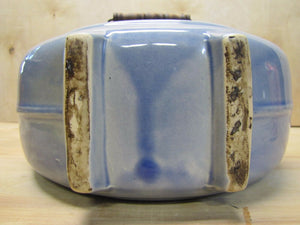 Bardell's Root Beer Stoneware Pottery Jug Canteen Handle Decorated Mountain Deer