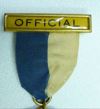 Load image into Gallery viewer, 1920s WESTERN UNION  &#39;OFFICIAL&#39; Athletic Association Gold Plate Sports Medallion
