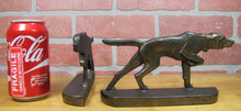 Load image into Gallery viewer, HUBLEY POINTER HUNTING DOGS 303 Antique Bookends Doorstop Decorative Art Statues
