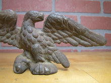 Load image into Gallery viewer, Eagle Antique Paperweight Decorative Art Statue Bronze Brass Old Detailed Bird
