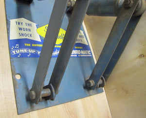 MONRO-MATIC SHOCK ABSORBERS Old Repair Shop Auto Parts Store Display Ad Sign