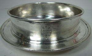 Antique ALLAN LINE STEAMSHIP Dish Bowl c1905 ELKINGTON & Co Ship Boat Nautical