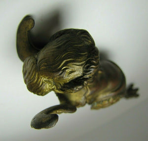 Antique 19c Bronze Winged Goddess Maiden Decorative Arts Ornate Hardware Element