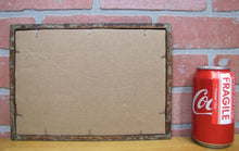 Load image into Gallery viewer, A DEPOSIT REQUIRED ON ALL WORK Original Old Reverse on Glass Wooden Framed Sign
