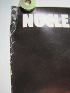 NUCLEAR DISARMAMENT BEFORE IT'S TOO LATE. 1980s RAFAL OLBINSKI Art Poster