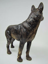 Load image into Gallery viewer, Antique GERMAN SHEPHERD Doorstop Cast Iron Old Decorative Art Dog Statue
