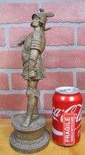 Load image into Gallery viewer, Antique GLADIATOR WARRIOR Decorative Art Statue DRAGON MONSTER Helmet Sword
