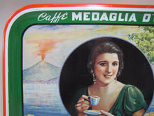 Load image into Gallery viewer, Original Caffe&#39; Medaglia D&#39;Oro COFFEE ESPRESSO Advertising Tray America&#39;s Finest
