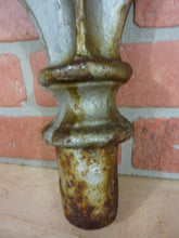 Load image into Gallery viewer, Antique Large Cast Iron Architectural Hardware Element Finial Decorative Art rnd
