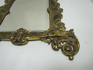 B&H BRADLEY & HUBBARD Antique Beautiful Maiden Decorative Arts Bevel Mirror