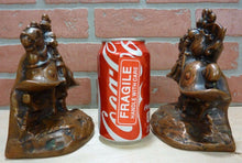 Load image into Gallery viewer, Antique Knights in Shining Armour Bookends Decorative Art Statues Pompeian Armor
