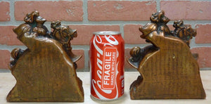 Antique Knights in Shining Armour Bookends Decorative Art Statues Pompeian Armor