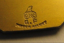 Load image into Gallery viewer, 1928 BROOKLYN ICE PALACE GF Gold Filled Skating Race Medal NY DIEGES CLUST
