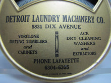 Load image into Gallery viewer, DETROIT LAUNDRY MACHINERY Co Old Advertising Thermometer Brown &amp; Bigelow Minn
