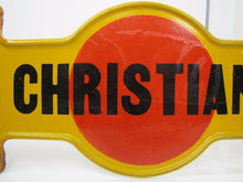 Load image into Gallery viewer, Antique Hirst&#39;s Jewelry Store Advertising Sign Christiana - Pennsylvania metal
