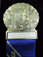 Load image into Gallery viewer, 1938 ATLANTIC CITY Art Deco BATHING BEAUTY BPOE Elks Convention Ribbon
