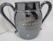 Load image into Gallery viewer, 1895 YALE 1st PRIZE GYMNASTIC Assn PARALLEL BARS Award Trophy Silver Plate

