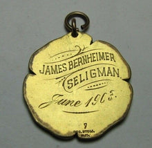 Load image into Gallery viewer, 1903 COLUMBIA GRAMMAR SCHOOL Ornate Medallion CGS AA STOLL NEW YORK
