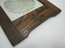 Load image into Gallery viewer, SIMONDS SAWS ARE THE BEST Antique Reverse Glass Mirror Sign FITCHBURG MASS USA
