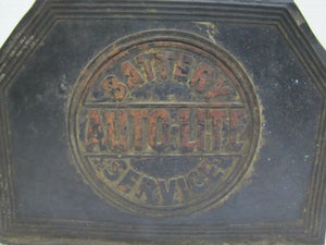 Old Autolite Battery Service Box gas station repair shop auto truck farm eqpmnt