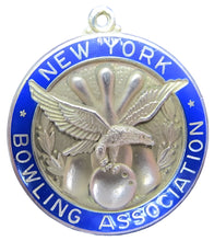 Load image into Gallery viewer, 1939 1940 NY STOCK EXCHANGE LEAGUE NEW YORK BOWLING Assn 10k GF Medallion
