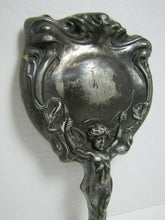 Load image into Gallery viewer, Art Nouveau Cupid Bow Arrows Bevel Edge Mirror High Relief Ornate Fine Detailing
