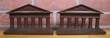 Load image into Gallery viewer, CJO JUDD Antique Cast Iron Colliseum Bookends Decorative Art Statue Doorstop

