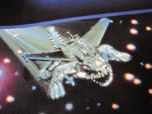 Load image into Gallery viewer, Original 1982 DEMON ATTACK Video Game Promo Poster IMAGIC Atari 2600 printed USA
