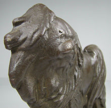 Load image into Gallery viewer, PEKINGESE Old Figural Dog Bronze Brass Doorstop Bookend Decorative Art Statue
