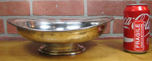 PENN STROUD Hotel Antique Advertising Compote Stroudsburg Pa Wilkens Silver Pl